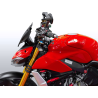 Bulle Sport noir mat Ducati Streetfighter V4 2020- / WRS DU014NO