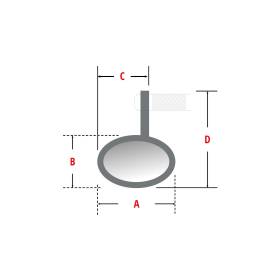 RETROVISEUR EMBOUT DE GUIDON RETRO LED LSL 132SRET4