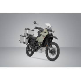 Kit bagagerie Kawasaki KLR650 2022- / SW Motech Aventure Silver