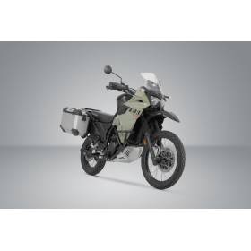 Kit valises Kawasaki KLR650 2022- / SW Motech Trax ADV Silver