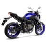 Ligne complète Leovince Yamaha Tracer 7-GT / MT-07 / FZ-07 / XSR 700(16-20) - LV ONE EVO 14252EK