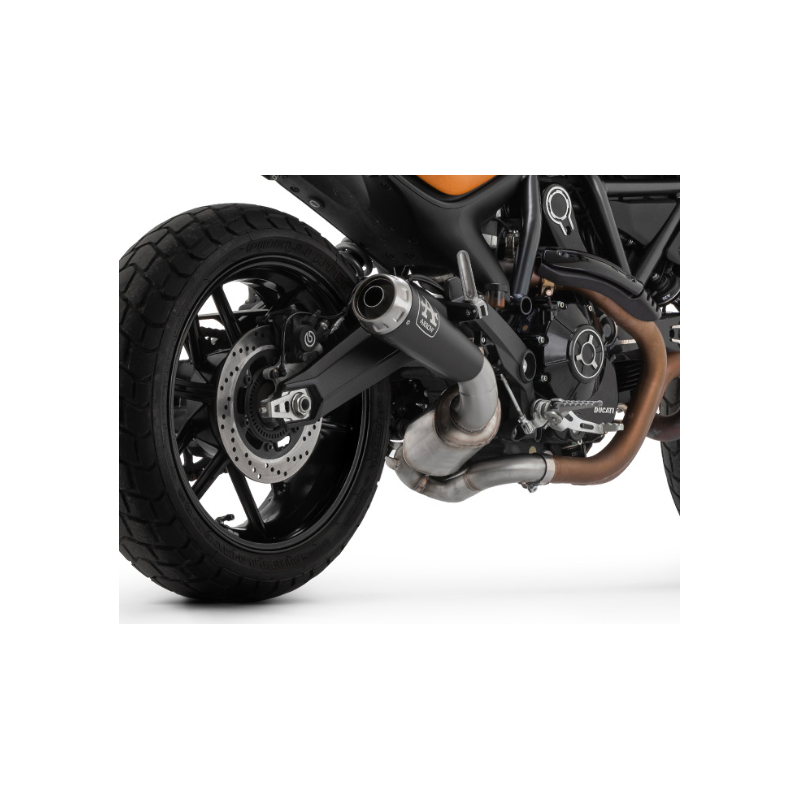 Silencieux noir Euro5 Ducati Scrambler 800 2021-2022 / Arrow 71951PRN