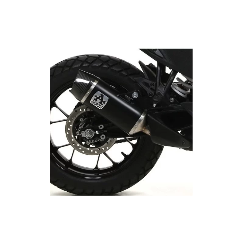 Silencieux noir KTM Duke 390 2021- / Indy Race Arrow 71936AKN
