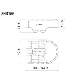 Extension pédale de frein arrière Harley-Davidson Pan America - Rizoma ZHD156A