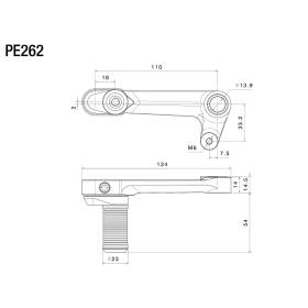 Sélecteur de vitesse réglable Harley-Davidson Pan America - Rizoma PE262B