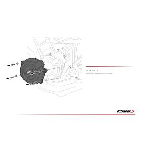 Kit protections carters Aprilia RS660 - Puig 21402N