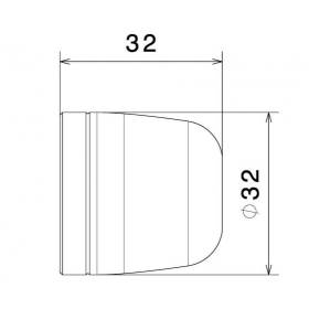 Embout de guidon Rizoma MA301B chez Sport-classic