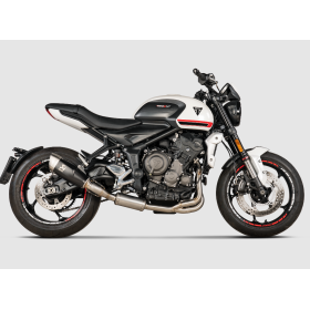 Ligne complète Akrapovic Racing Triumph Trident 660 S-T6R1-CQTBL