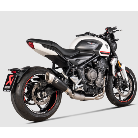 Ligne complète Akrapovic Racing Triumph Trident 660 S-T6R1-CQTBL