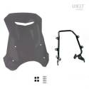 Bulle fumée Triumph T120 - Unit Garage avec support GPS