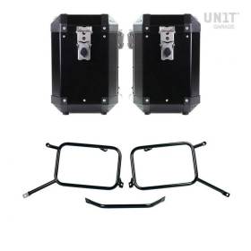 Kit valises Triumph Bonneville T120 - Unit Garage Atlas 2x47L