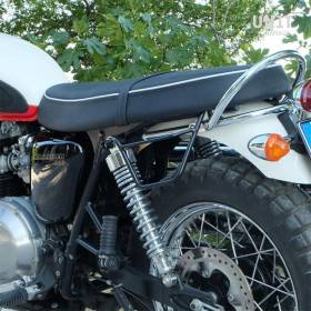 Kit sacoche gauche Triumph Scrambler 900 - Unit Garage cuir