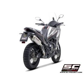 Silencieux SC Project Rally Raid Position Haute  Euro5 Moto Morini X-Cape - MM01A-H100T