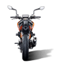 Support de plaque KTM 390 Duke / Evotech Performance PRN013771