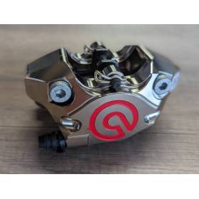 BREMBO ETRIER ARRIERE BREMBO P2 34 CNC NICKEL ENTRAXE 84mm - 120A44140