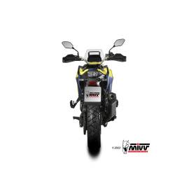 Silencieux noir Suzuki V-Strom 800 DE - Speed Edge Mivv S.061.LRB