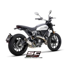Silencieux Ducati Scrambler 800 2023+ / S1 SC Project D40A-T41T
