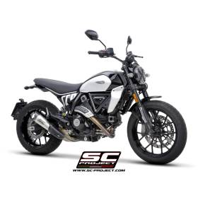 Silencieux Ducati Scrambler 800 2023+ / S1 SC Project D40A-T41T