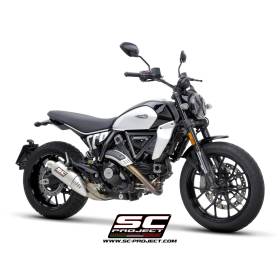 Silencieux EURO5 Ducati Scrambler 800 2023+ / SC Project D40A-139T