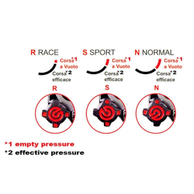 MAITRE CYLINDRE DE FREIN BREMBO RCS CORSA CORTA RR TAILLE MASSE