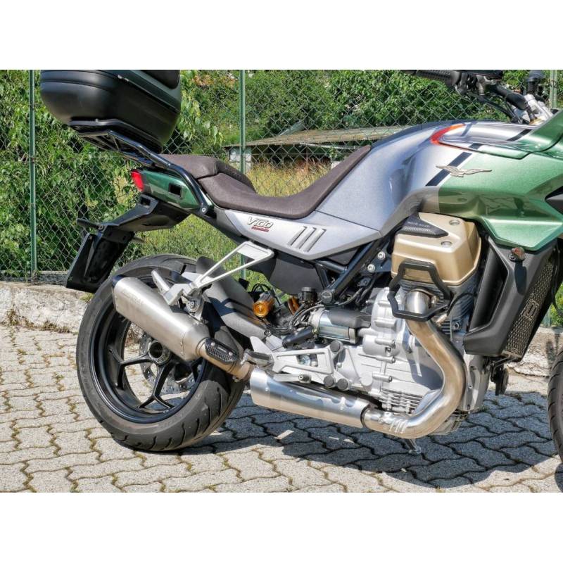 Caches de Protections Collecteurs Mistral pour Moto Guzzi V100 Mandello Caches de Protections Collecteurs Mistral pour Moto Guzzi V100 Mandello