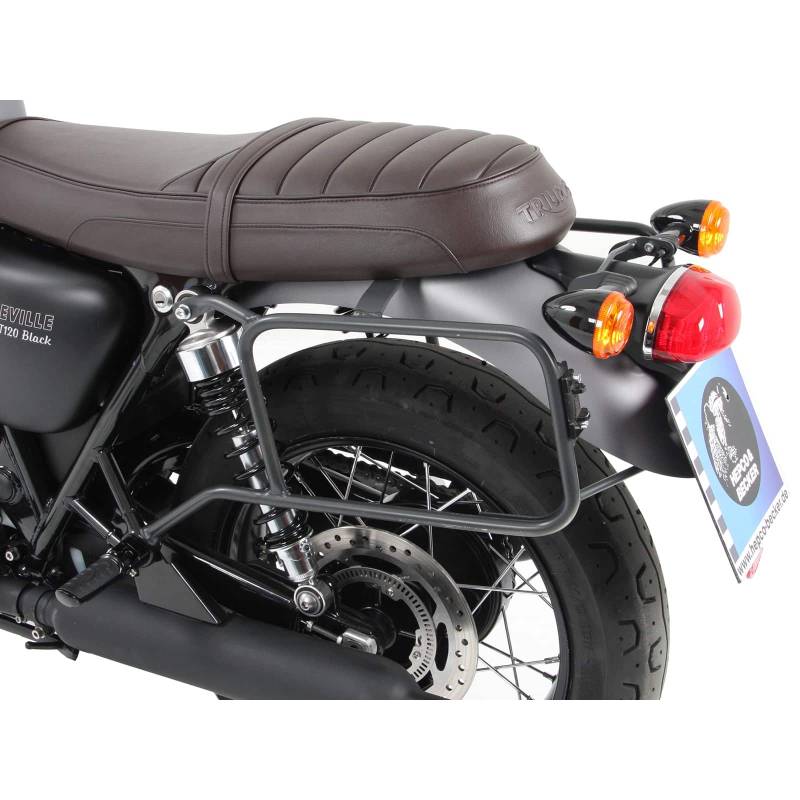 Supports valises Noir Hepco-Becker TRIUMPH BONNEVILLE T120