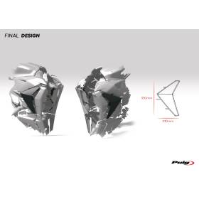 Ailerons latéraux Ducati Streetfighter V2 2022+ - Puig 21475J