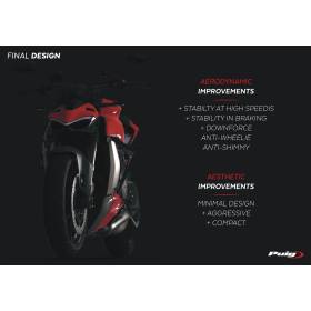 Ailerons latéraux Ducati Streetfighter V2 2022+ - Puig 21475J