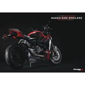 Ailerons latéraux Ducati Streetfighter V2 2022+ - Puig 21475J