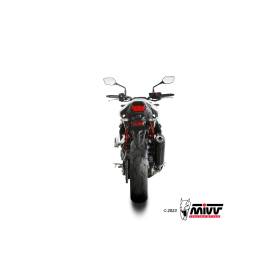 Silencieux carbone Honda CB750 Hornet - Oval Mivv H.085.L3C