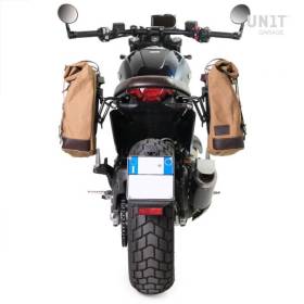 Kit sacoche GAUCHE Ducati Scrambler 800 2023+ / Unit Garage Toile