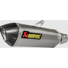 Silencieux Akrapovic pour Kawasaki Ninja EX400 / Z400 - Titane