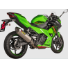 Silencieux Akrapovic pour Kawasaki Ninja EX400 / Z400 - Titane