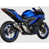 Double silencieux Akrapovic Yamaha MT-03 / YZF-R3 (22-23+)