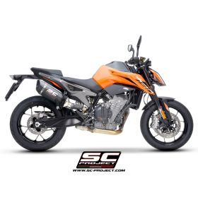 Silencieux Euro5 Carbone KTM 790 Duke 2023+ / SC1-R SC Project KTM12D-91C