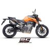 Silencieux Euro5 Carbone KTM 790 Duke 2023+ / SC1-R SC Project KTM12D-91C