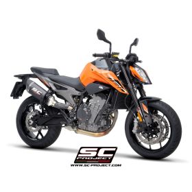 Silencieux Euro5 Carbone KTM 790 Duke 2023+ / SC1-R SC Project KTM12D-91C