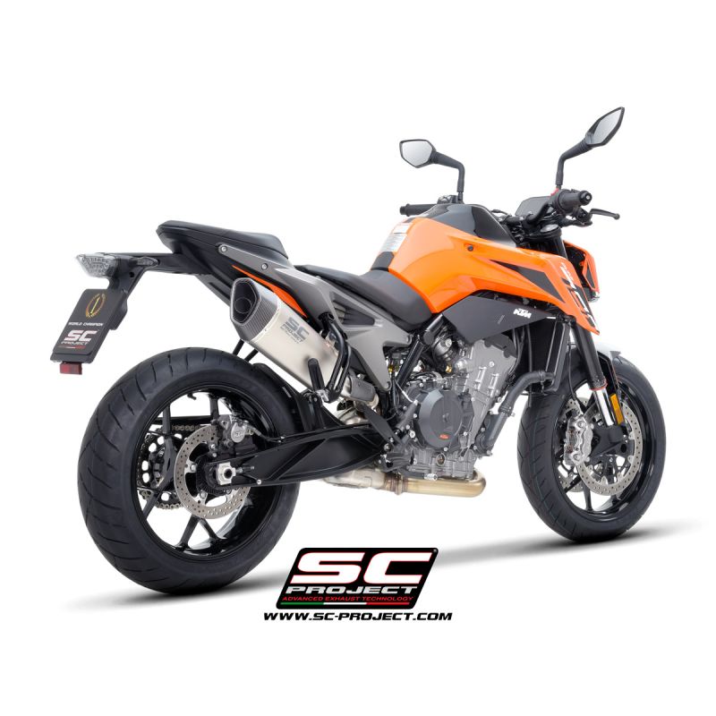 Silencieux Titane EURO5 KTM 790 Duke 2023+ / SC1-R SC Project KTM12D-91T