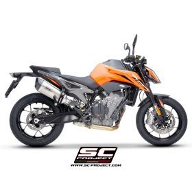 Silencieux Titane EURO5 KTM 790 Duke 2023+ / SC1-R SC Project KTM12D-91T