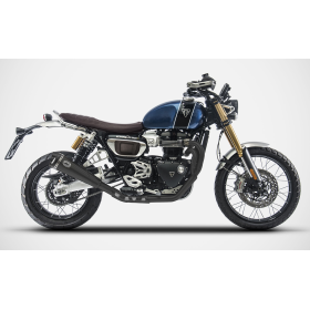 Ligne noire Euro5 Triumph Scrambler 1200 2021- / Zard ZTP016S00SCO