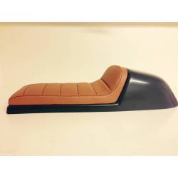 SELLE CAFE RACER BROWN TYPE 32 L : 60cms