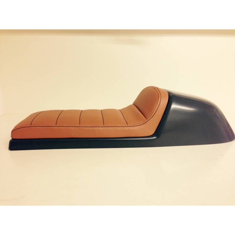 SELLE CAFE RACER BROWN TYPE 32 L : 60cms