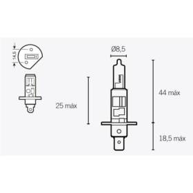 Ampoule V PARTS H1 12V 55W