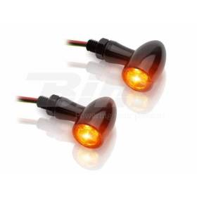 Clignotants LED V-PARTS 12V alu noir