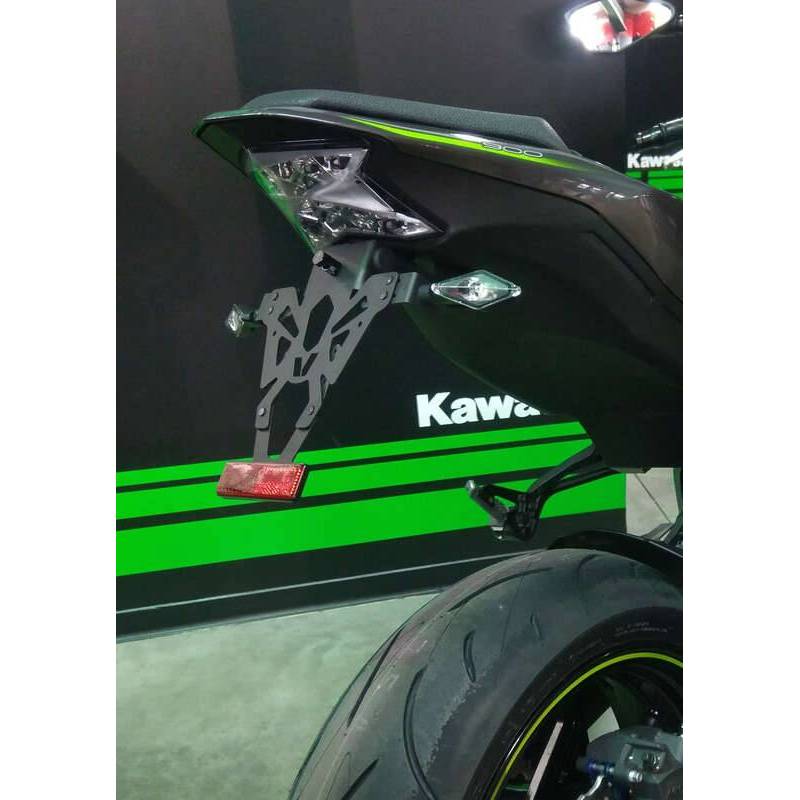 Support de plaque V PARTS noir Kawasaki Z900