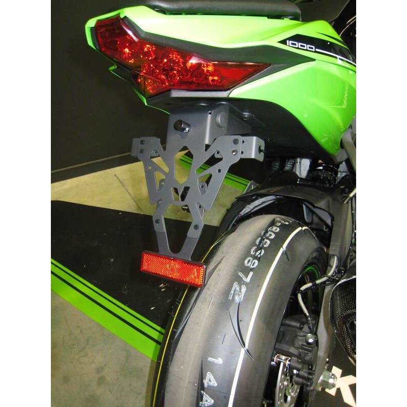 Support de plaque V PARTS noir Kawasaki ZX10R