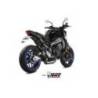 Ligne complète MIVV X-M1 - Steel Black/inox Yamaha MT-09/SP/FZ-09