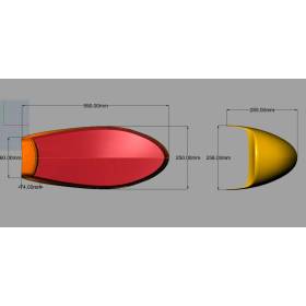 SELLE CLASSIC BRAT SR 500 BLACK TYPE 74