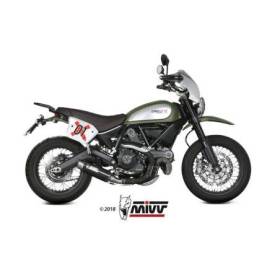 Silencieux MIVV GP Pro carbone/casquette inox Ducati Scrambler 800