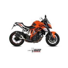 Double silencieux homologué MIVV MK3 Carbone - KTM 1290 Superduke 2014-2019